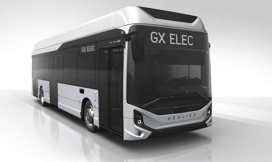 Electric bus HEULIEZ GX 337 ELEC cimlapkep