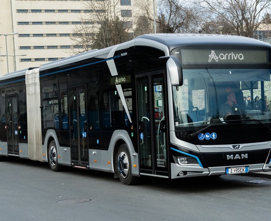 Ismét egy elektromos MAN Lion’s City 18 E-t tesztel az ArrivaBus