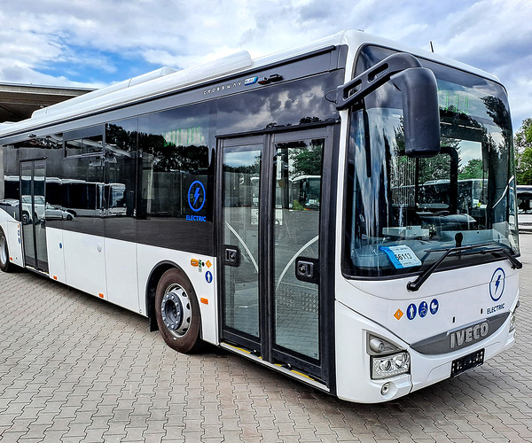 Elektromos Iveco Crossway-t tesztel a Volánbusz