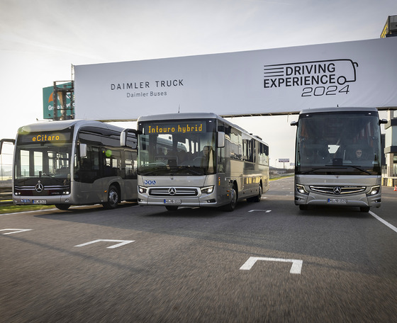 Daimler Buses Driving Experience 2024: középpontban a balesetmegelőzés