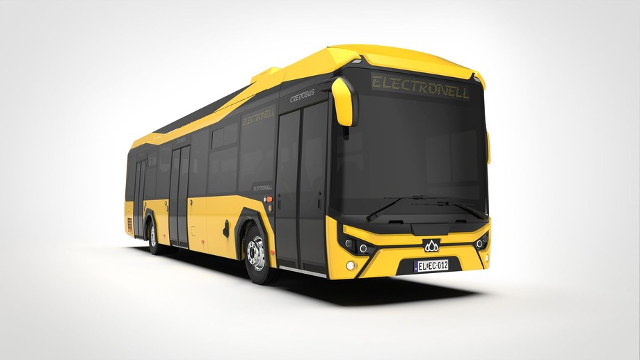 Az európai piac legkönnyebb fémvázas LE villanybuszával jelentkezik a Credobus 1 Credobus Electronell 12 2