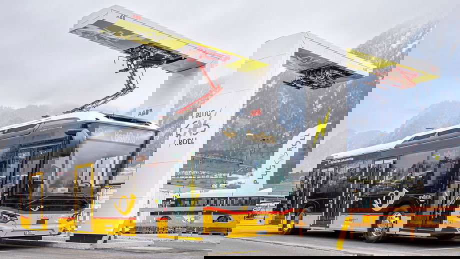 Elektropostauto Gelegenheitsladen Untervaz