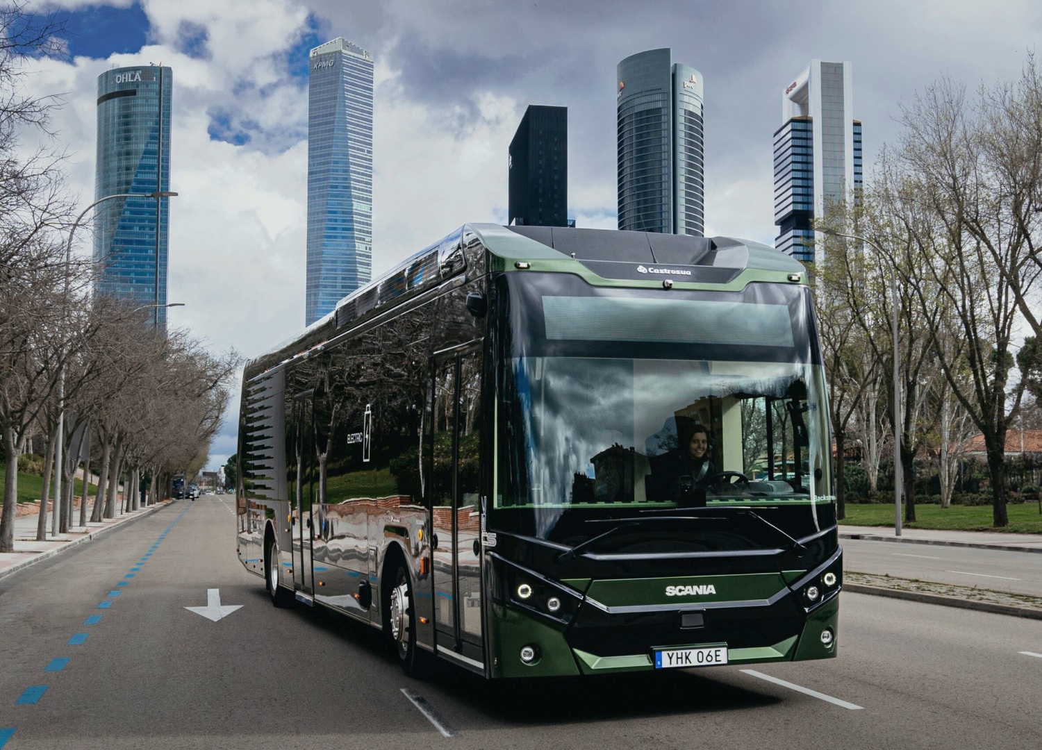 Az ibériai piacon már elérhető a Castrosua és a Scania közös helyközi villanybusza