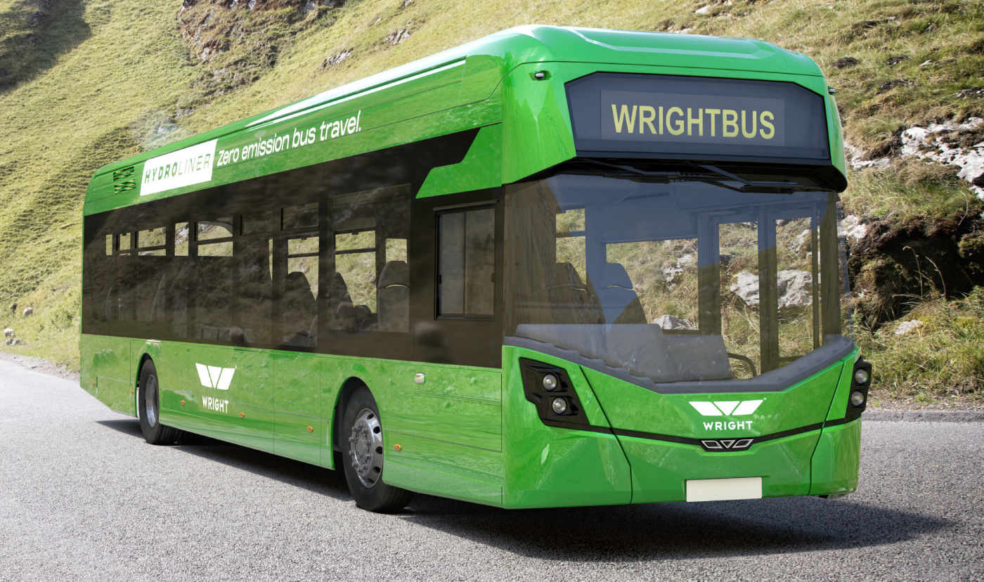 Hidrogénhajtású típusaival vetheti meg a lábát Európa kontinentális részén a Wrightbus