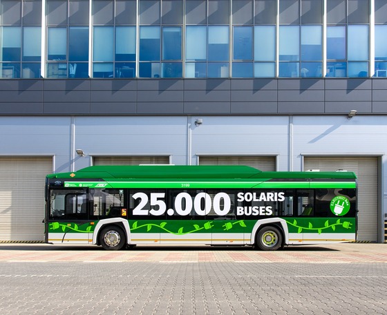 Elkészült a 25 000. Solaris autóbusz Bolechowóban