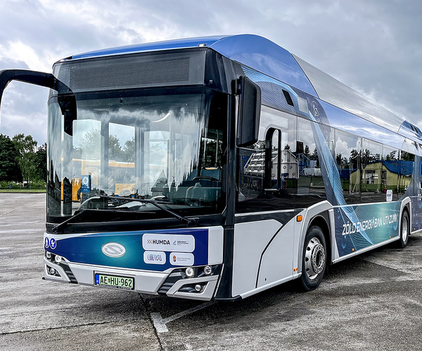 Május végéig Zalegerszegen tesztelik az országban turnézó Solaris hidrogénbuszt