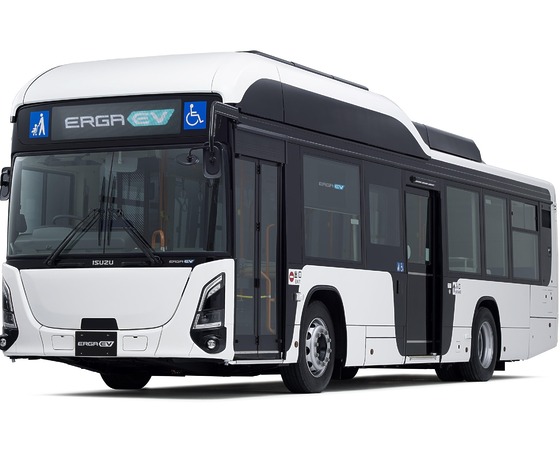 Már rendelhető Japánban az Isuzu Erga EV villanybusz