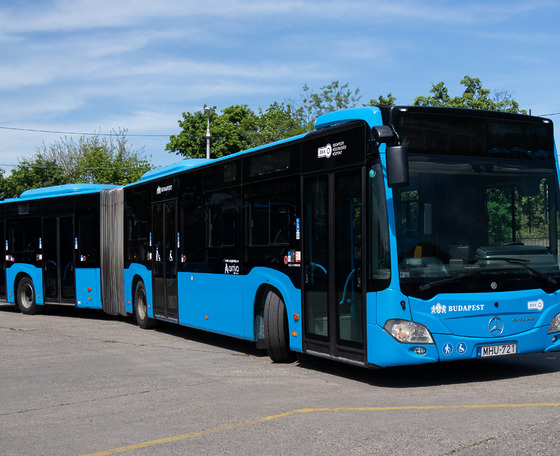 Ötven csuklós Mercedes-Benz Citaróval frissül jövőre a fővárosi járműpark