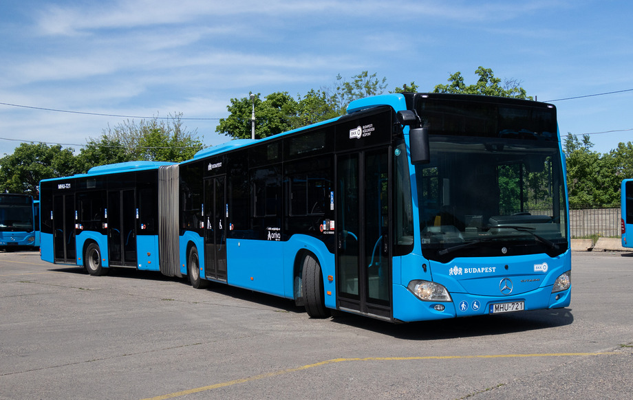Ötven csuklós Mercedes-Benz Citaróval frissül jövőre a fővárosi járműpark