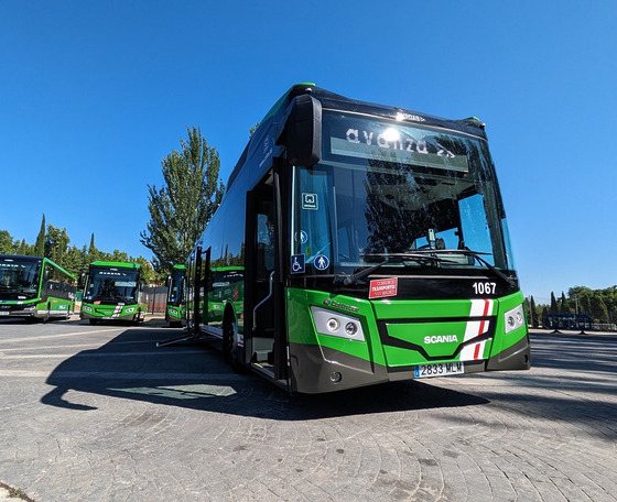 Scania alvázas hibrid hajtású Castrosua és Irizar autóbuszok érkeztek Madrid vonzáskörzetébe