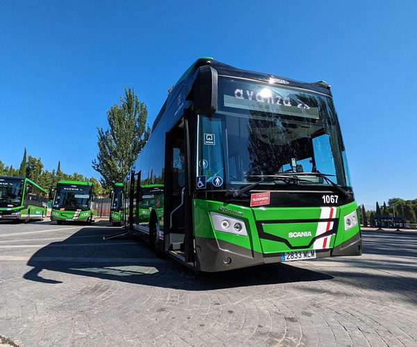 Scania alvázas hibrid hajtású Castrosua és Irizar autóbuszok érkeztek Madrid vonzáskörzetébe