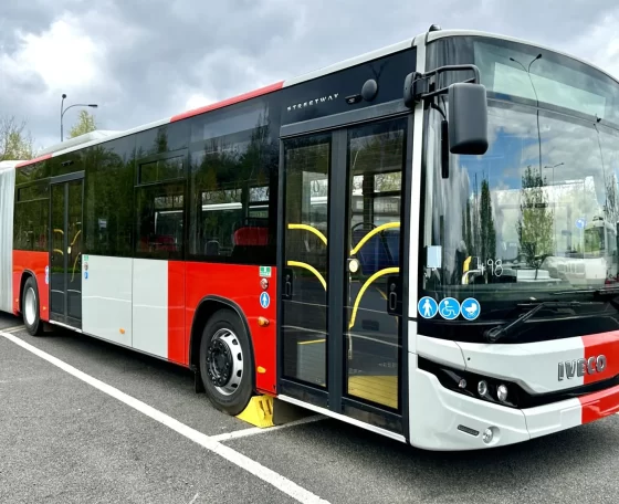 Kényszerpihenőn a prágai Iveco Streetway flotta