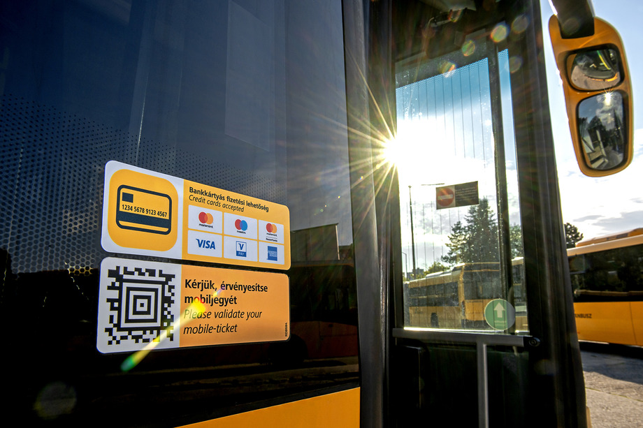 Keszpenzmentes fizetes Volanbusz 20240823