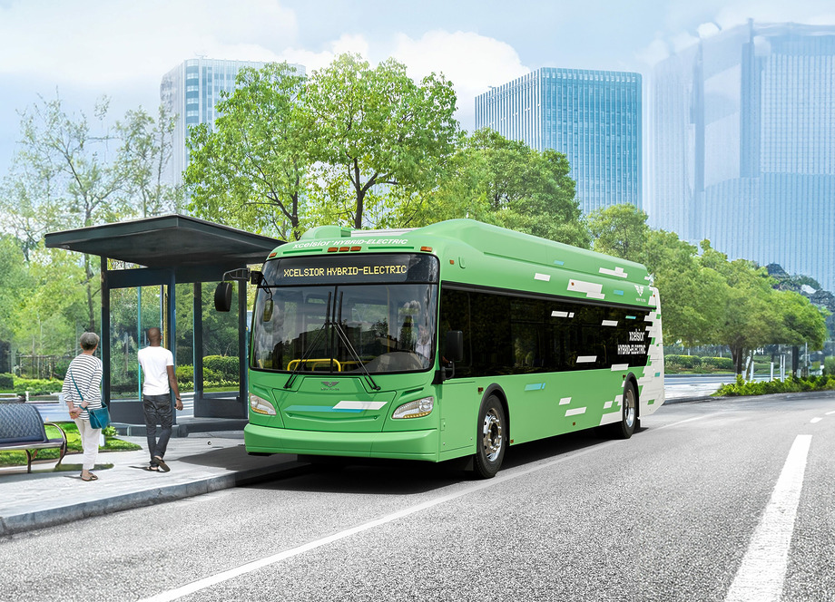 Új hajtásrendszert kapnak a New Flyer Xcelsior sorozat hibrid tagjai