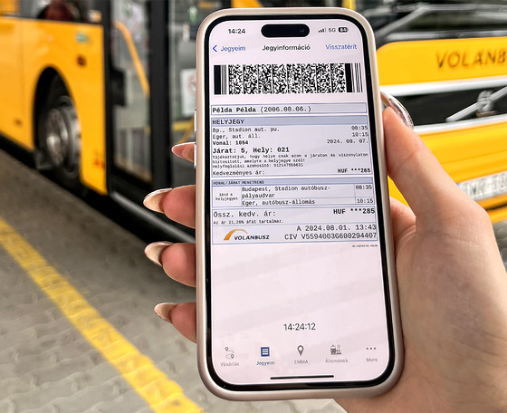 Már naponta négyezer utas használja a MÁV appot buszjegy vásárlására