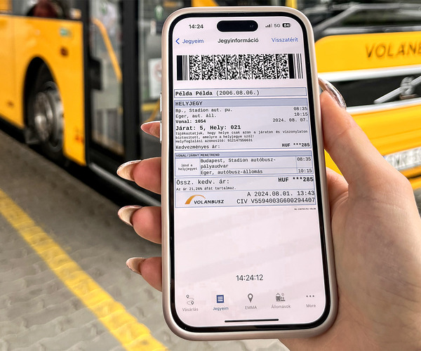 Már naponta négyezer utas használja a MÁV appot buszjegy vásárlására