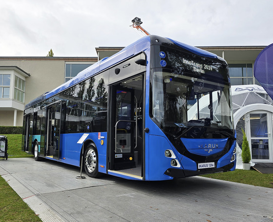 Két újdonsággal is érkezett az Ikarus a berlini InnoTrans 2024 kiállításra