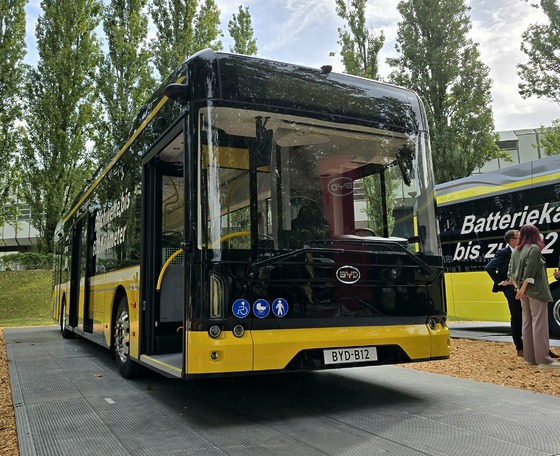 A BYD az InnoTrans 2024 kiállításon is bemutatta Blade akkuval szerelt újdonságát