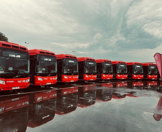 Hibrid hajtású Volvo alvázas Castrosua autóbuszokkal frissül Terrassa járműparkja