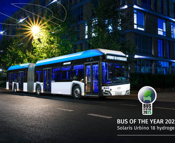 A Solaris Urbino 18 hydrogen nyerte el a 2025-ös Év Autóbusza címet
