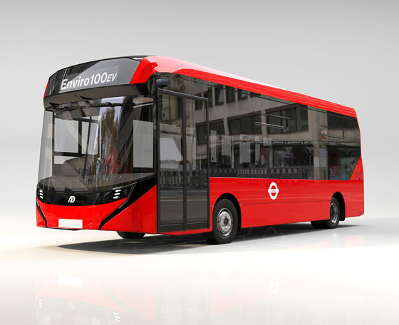 Újabb megrendelést kapott Londonból Enviro100EV midibuszokra az Alexander Dennis