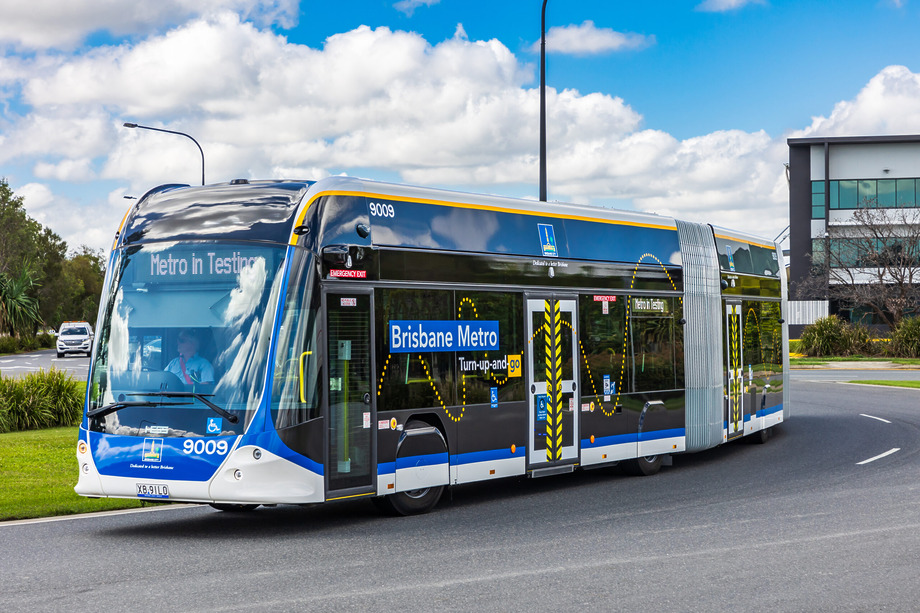 Brisbane Metro vehicle in testing February 2024 scaled 1