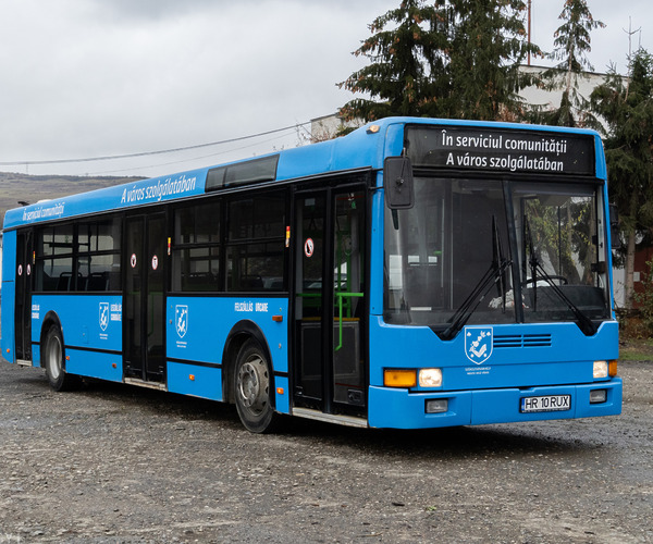 Leállították Székelyudvarhelyen az egykor Budapesten szolgált Ikarus 412-eseket