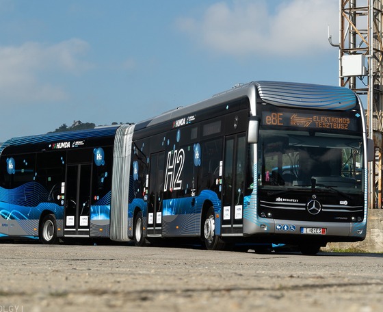 Magyarországon is bemutatkozik a Mercedes-Benz eCitaro G fuel cell