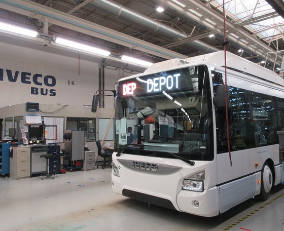 Annonay-i üzemében is megkezdi elektromos típusainak gyártását az Iveco Bus