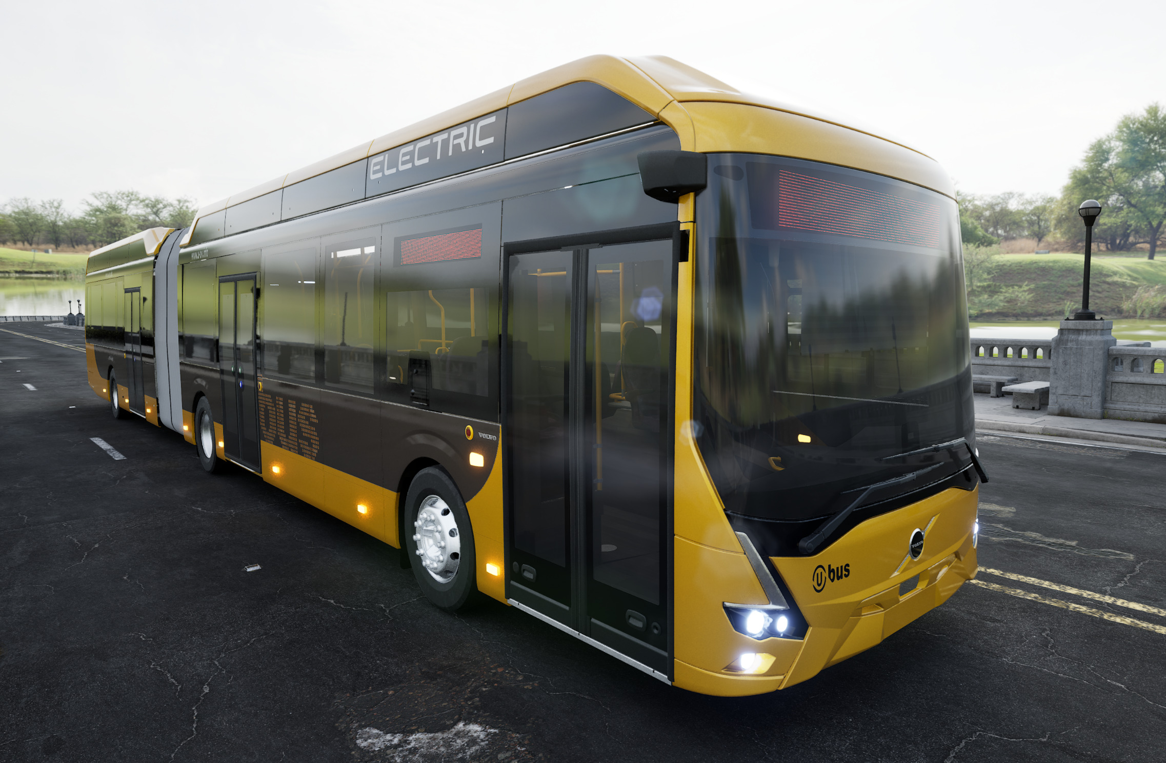 Negyvenhat csuklós Volvo 7900 villanybuszt szállít a Volvo Buses Utrechtbe