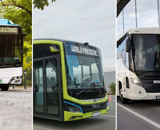A Solaris, az MAN és a Scania típusai nyerték a Sustainable Bus Award 2025 díjakat