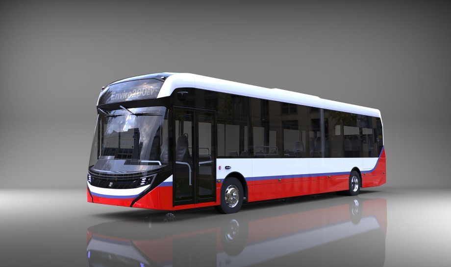 Alexander Dennis Enviro200EV for Falcon Buses 2 cimlapkep