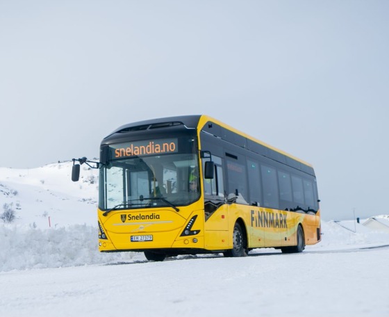 Sarkvidéki körülmények között bizonyítanak a Volvo villanybuszai