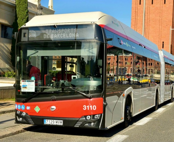 Harmincnyolc Solaris hidrogénbuszt állított forgalomba a TMB
