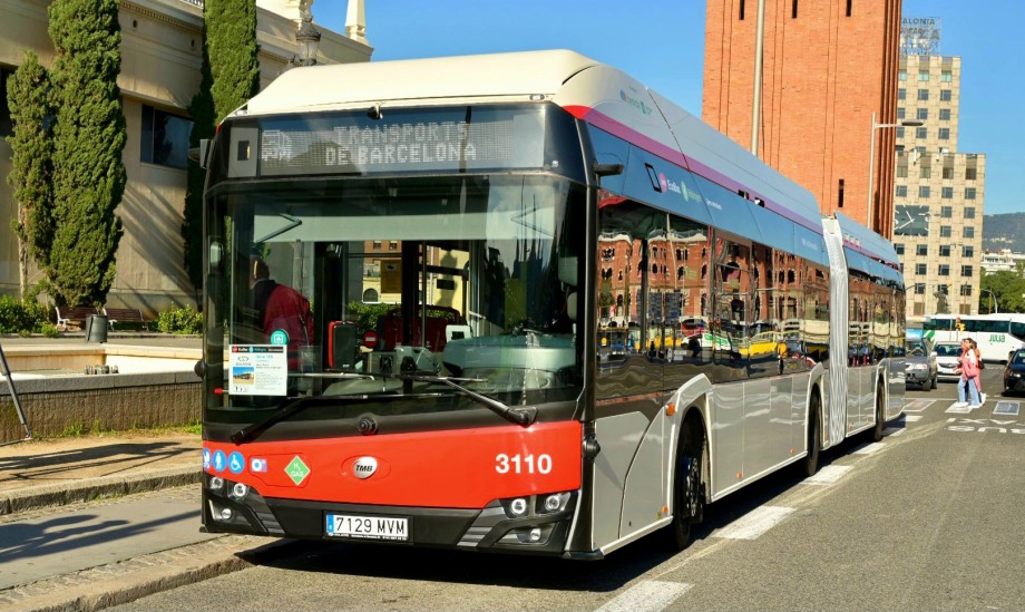 Harmincnyolc Solaris hidrogénbuszt állított forgalomba a TMB