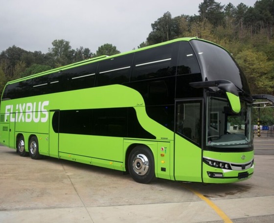 Beulas Jewel emeletes busszal utazhatunk a FlixBus Prága-Budapest járatán