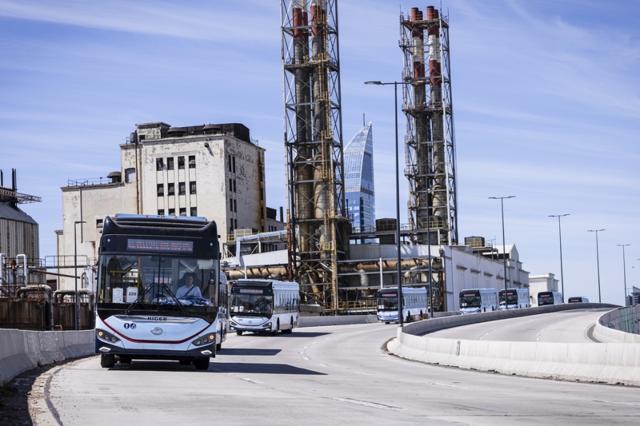 Száz új elektromos autóbuszt szállított Uruguay fővárosába a Higer 4 20241212153302884