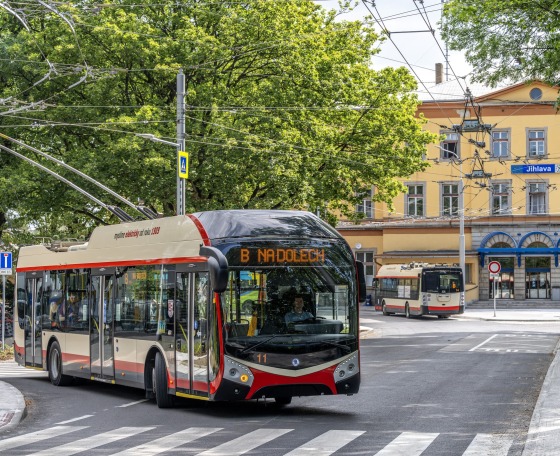 Trolibuszhálózatának bővítésére készül a csehországi Jihlava