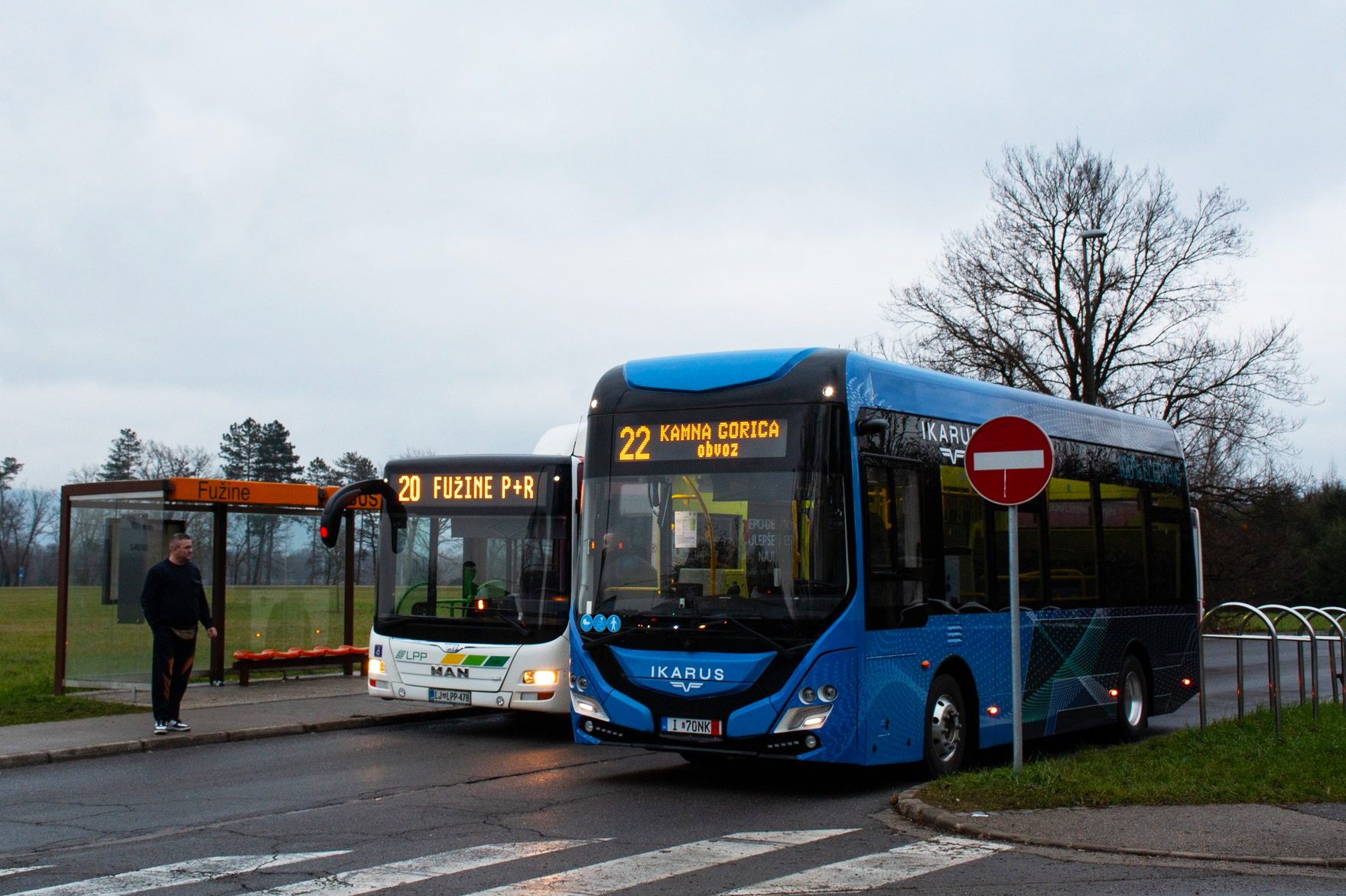 Ljubljanában folytatja külföldi tesztkörútját az Ikarus 80e