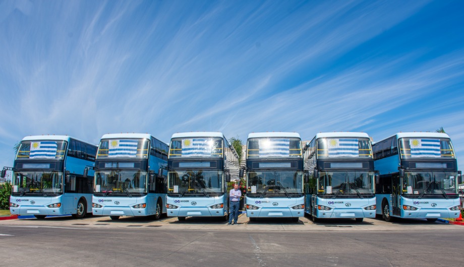 Száz új elektromos autóbuszt szállított Uruguay fővárosába a Higer 5 CUT7462 Enhanced NR 1110