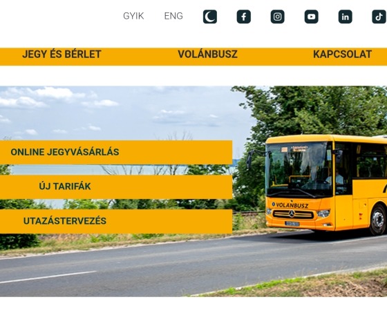 Január 1-je után már csak korlátozott ideig frissül a volanbusz.hu