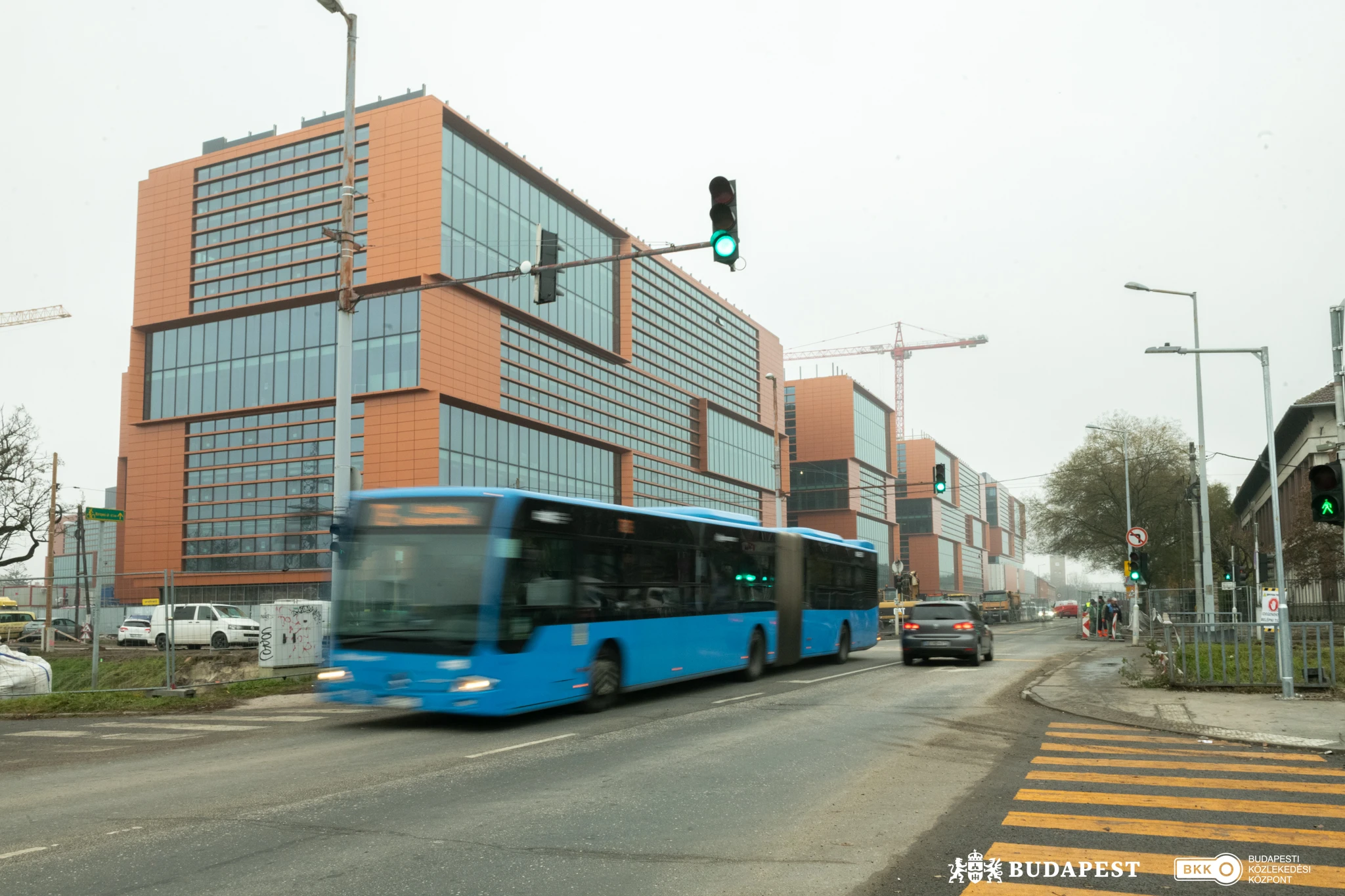 Megújult a Csömöri út, változik a budapesti 110-es és 112-es busz útvonala