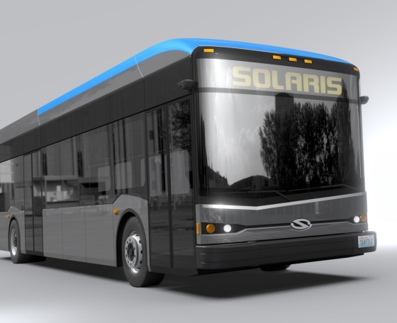A Solaris is indult Vancouver 512 darabos trolitenderén