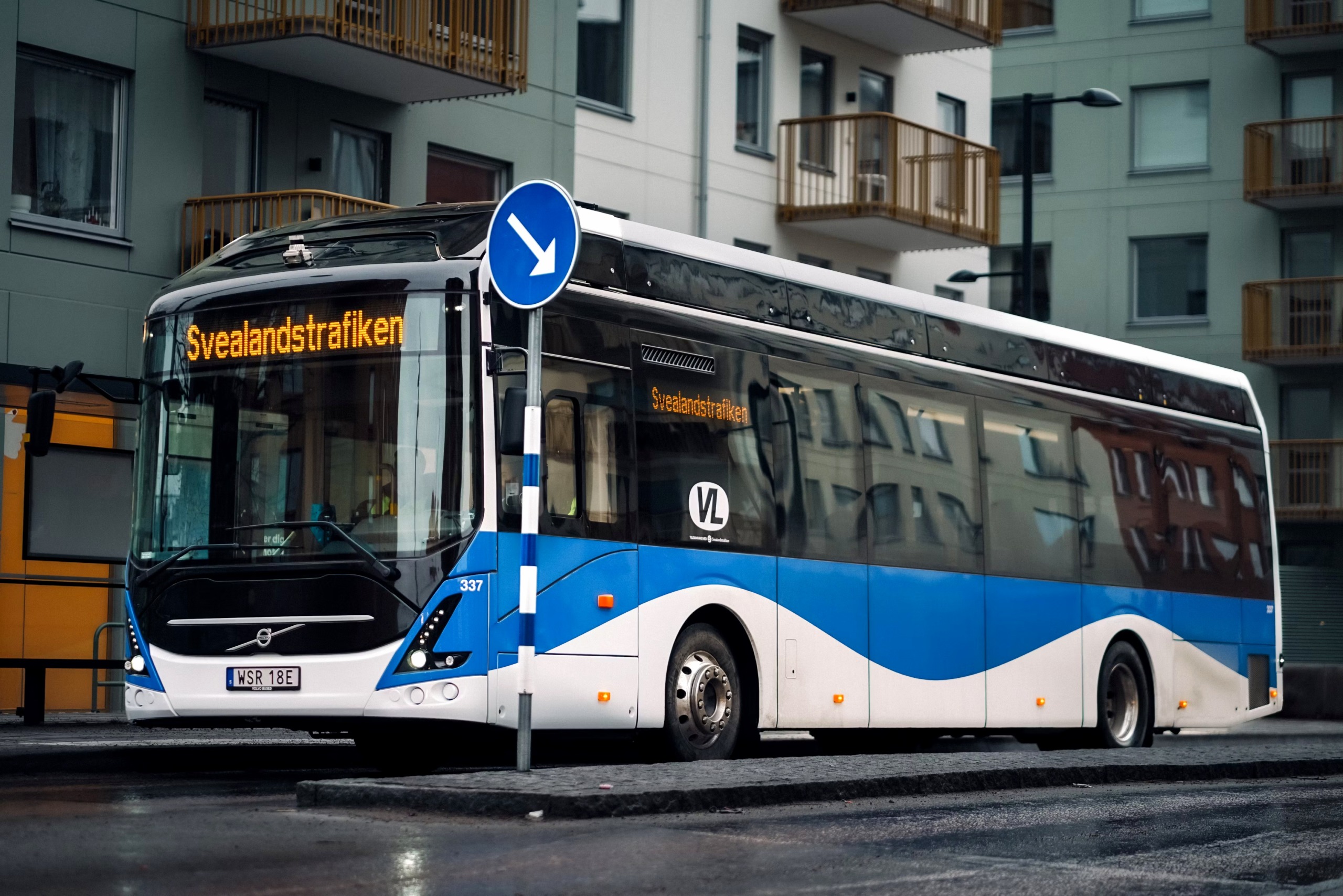 A Volvo Buses önvezető technológiát tesztel Västeråsban