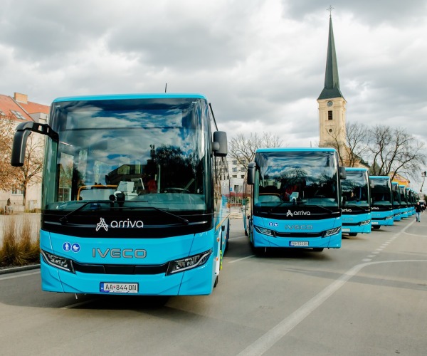 Újabb Iveco Crossway autóbuszokat állít forgalomba Nyitra térségében az Arriva