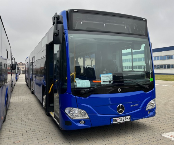 Lágyhibrid hajtású Mercedes-Benz Citarókkal bővíti flottáját a belgrádi ASP Strela Obrenovac