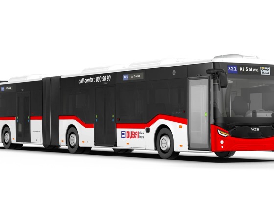 Elővárosi csuklós buszokat szállít Dubaiba az Anadolu Isuzu