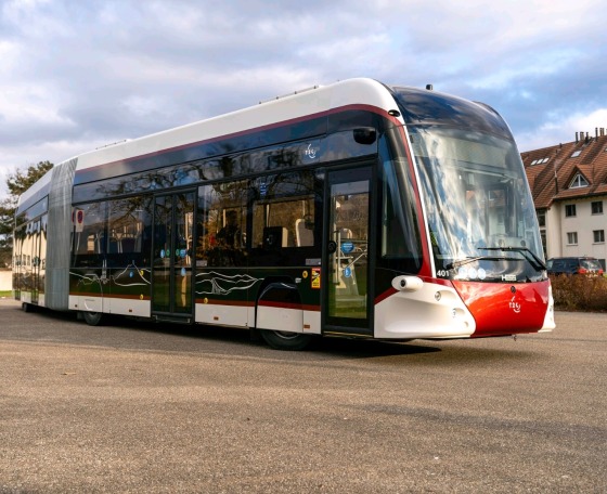 Negyven darab villámtöltős Hess lighTram 19 érkezik Clermont-Ferrand városába