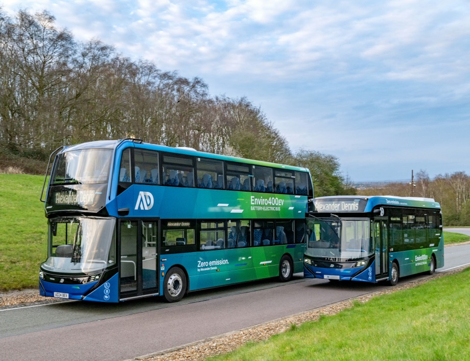 Alexander Dennis Enviro100EV and Enviro400EV 1