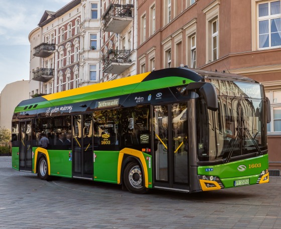 Ismét a Solaristól vásárol hidrogénbuszokat Poznań